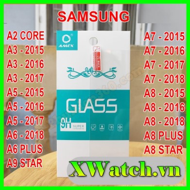 Cường lực SAMSUNG Galaxy A03s M62 A22 A32 A7 A3 A5  A6 Plus A8 Plus A9 A8 A8 Star / A9 Star ...