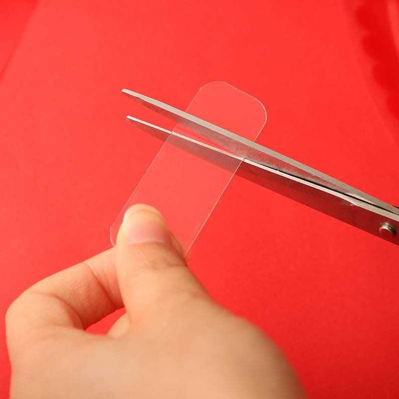 Hộp 50 Miếng Keo Dán 2 Mặt Trong Suốt Siêu Dính Cố Định Đồ Vật Ổ Điện Kệ Tranh Ảnh Tượng Đa Năng