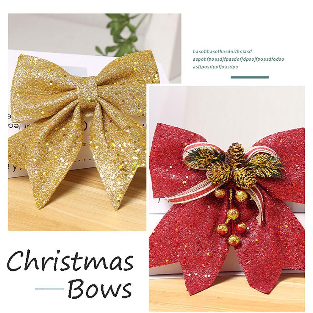 1 Nơ Ruy Băng Trang Trí Giáng Sinh Lấp Lánh