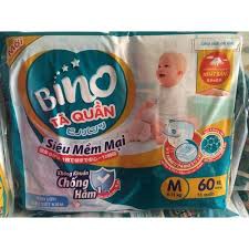 mẫu mới 2020)  Bỉm / Tả QUẦN BINO M60-- L54--- XL48--- XXL44  MỚI 100% SẢN XUẤT THEO CÔNG NGHỆ NHẬT BẢN