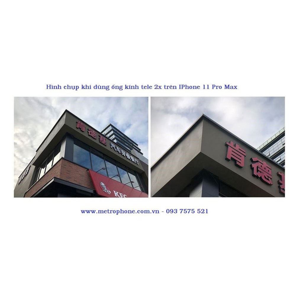 Ống kính chụp hình dành cho 11 Pro Max / 11 Pro / 11 chính hãng Pholes