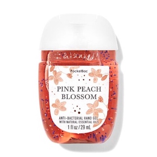 Gel rửa tay khô diệt khuẩn Bath & Body Works Hand Sanitizer PocketBac Pink Peach Blossom 29ml (Mỹ)