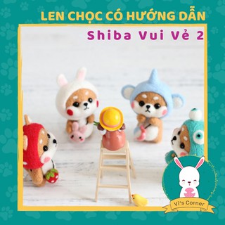 [Len chọc có hướng dẫn] BỘ KIT Shiba Vui Vẻ 2