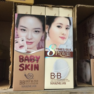 Phấn nước baby skin và protein