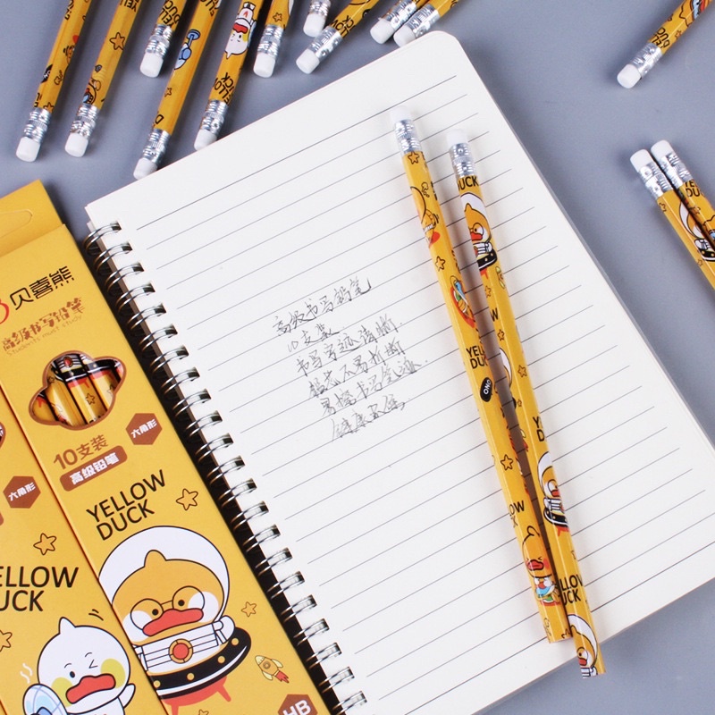 (Vỉ 10 Chiếc)Bút chì cao cấp KidPlaza- Bút chì hình ngộ nghĩnh cho học sinh sinh viên