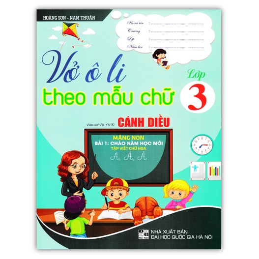 Sách - Vở Ô Li Theo Mẫu Chữ Lớp 3 (Bám Sát Bộ SGK Cánh Diều)