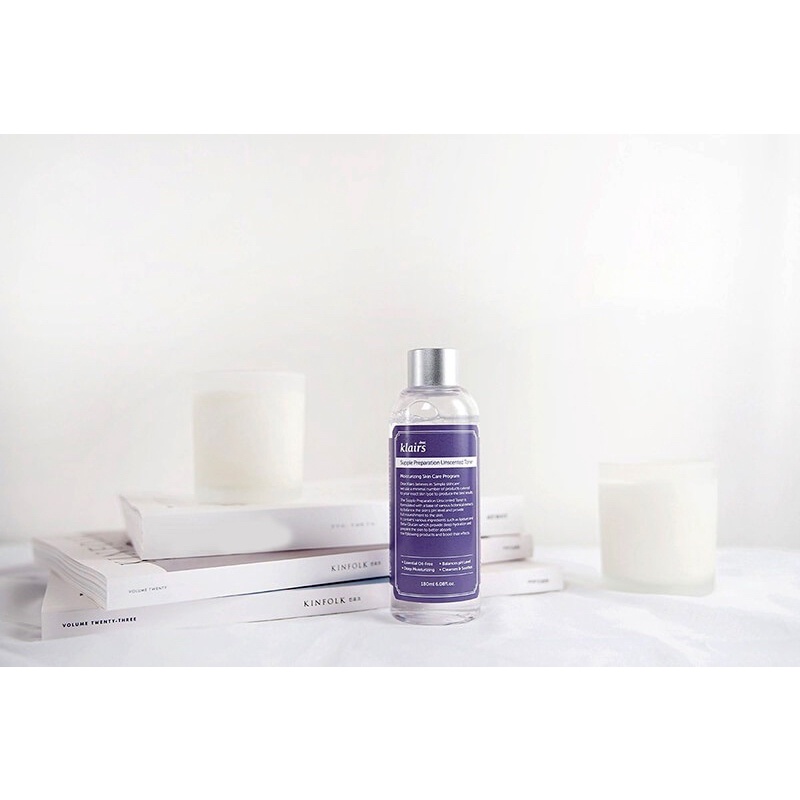Nước Hoa Hồng Không Mùi Klairs Supple Preparation Unscented 180ml