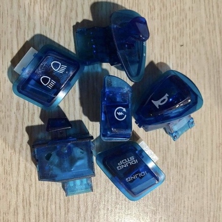 Bộ công tắc màu gắn xe Honda Wave 110, Dream 110, Future....