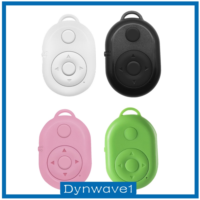 [DYNWAVE1] Portable Bluetooth Camera Shutter Remote Control Wireless Selfie Button Clicker for Photos Videos