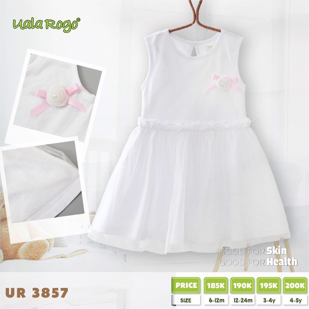 [SALE SỐC] UR3857 Váy tuyn bèo Uala Rogo cho bé gái (1-5T)