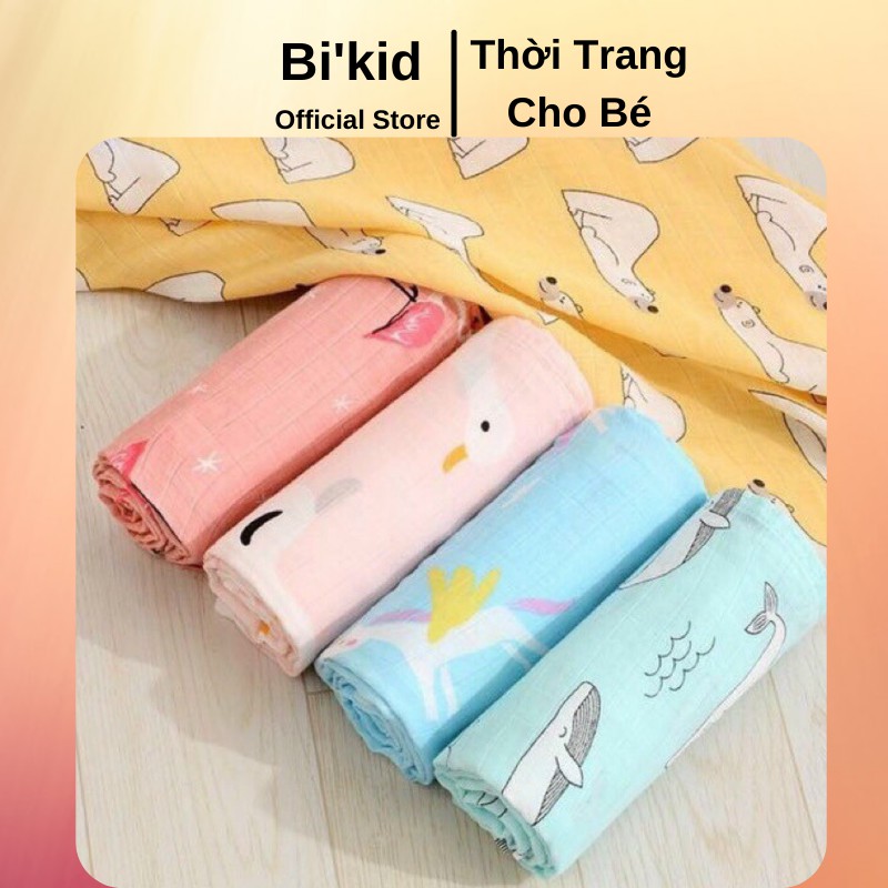 Khăn tắm Aden Anais📌FREESHIP📌 (110*110cm) sợi tre tự nhiên thấm hút an toàn cho bé