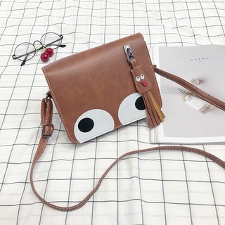TÚI ĐEO CHÉO NỮ STYLE HÀN QUỐC HÌNH ĐÔI MẮT