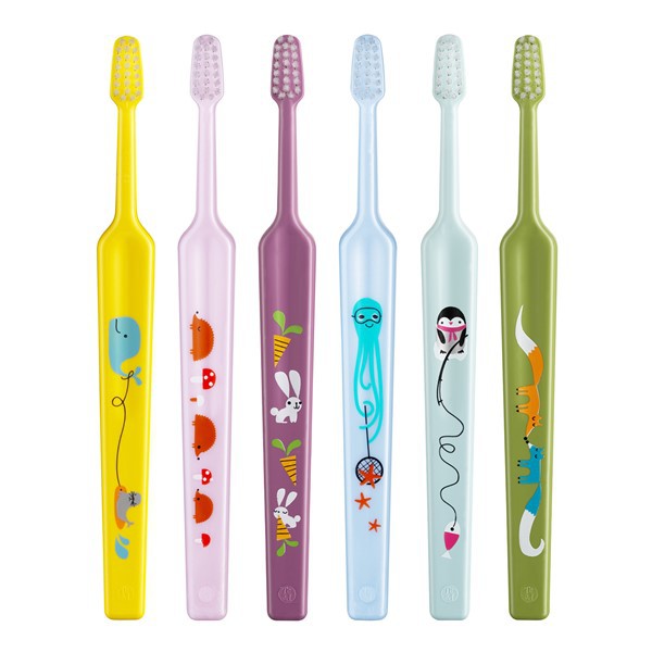 Bàn chải đánh răng siêu mềm cho bé dưới 3 tuổi Tepe Mini X-soft