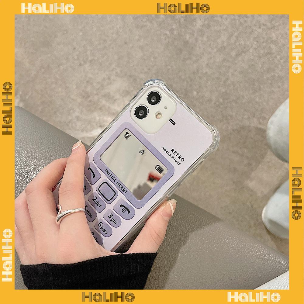 Ốp điện thoại acrylic HD có túi khí bảo vệ chống sốc thích hợp cho iPhone 11 13 Pro Max 12 Pro Max 7 Plus xr