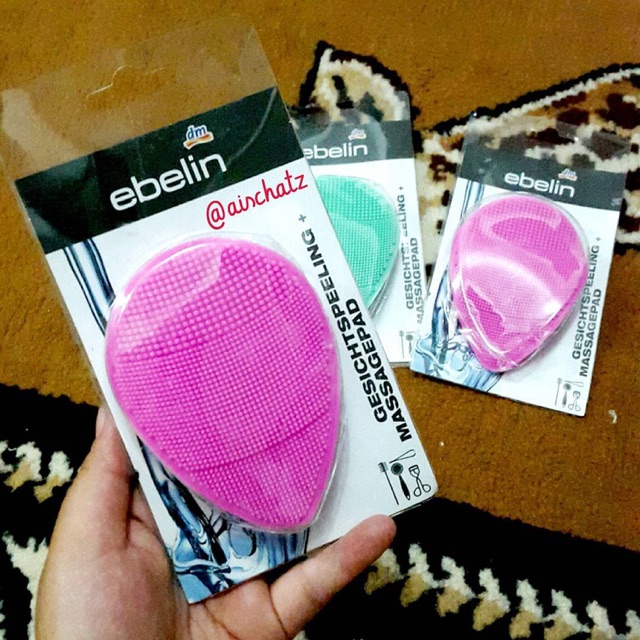 Miếng rửa mặt silicon Ebelin