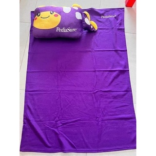 Bộ mền gối khủng Long quà từ sữa pediasure cho các bé chất siêu mềm