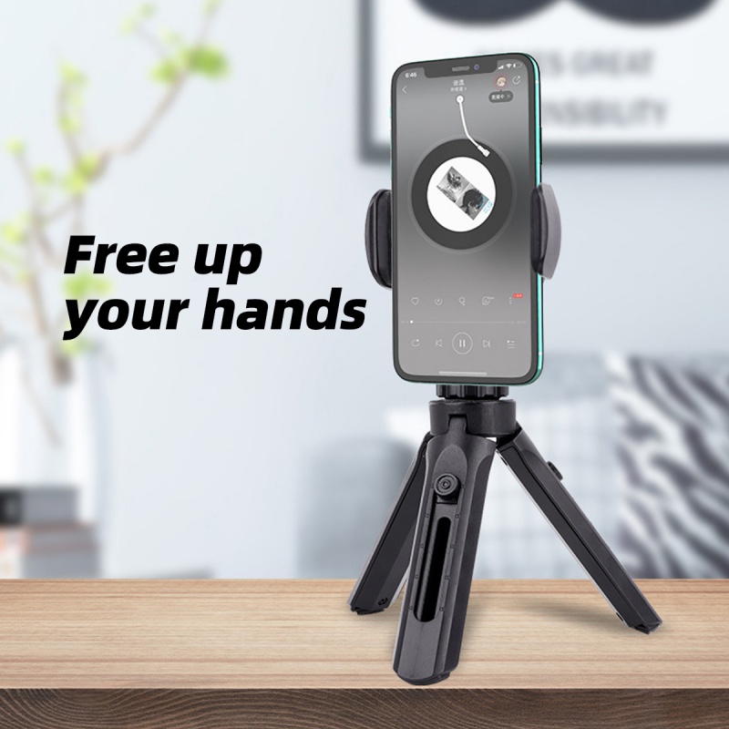 Chân tripod HdoorLink mini có thể xoay 360 độ/ xếp lại để bàn cho camera/ điện thoại