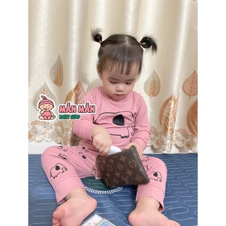 Bộ len tăm mềm cho bé trai bé gái - mẫn mẫn kids