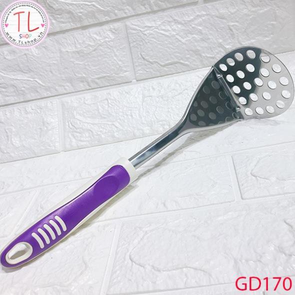 Vá xào inox có tay cầm bằng nhựa