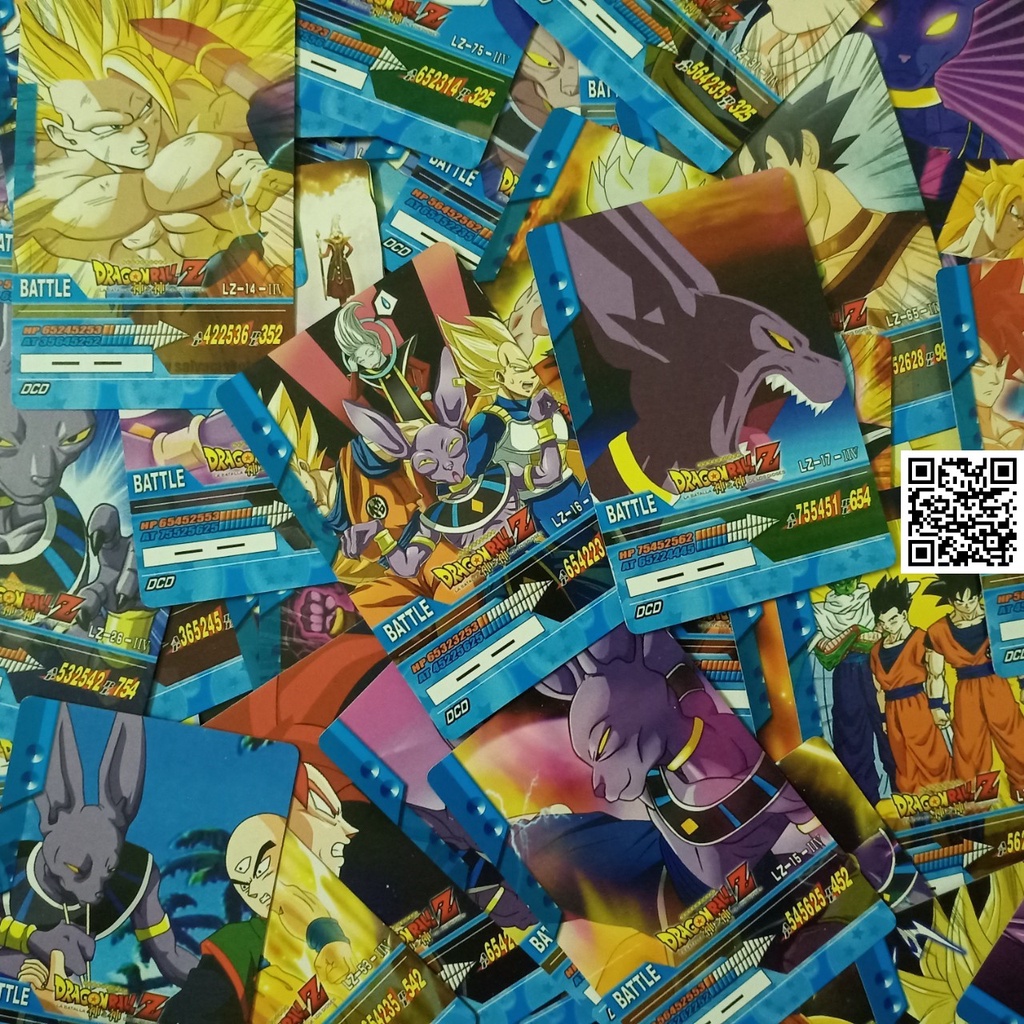 1459 Thẻ đấu bài Dragonball 7 viên ngọc rồng loại tốt cán bóng 2 mặt siêu đẹp cực bền kam kết không trùng