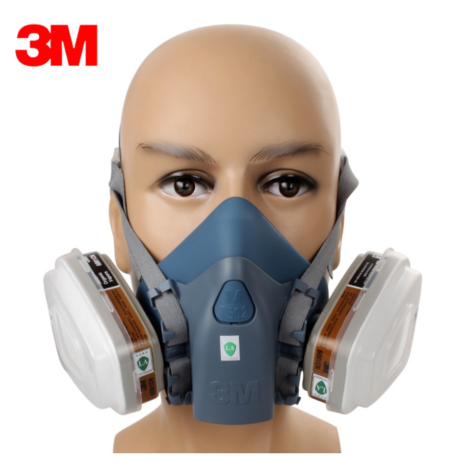 Combo 2 nắp nhựa giữ tấm lọc bụi 3M 5N11 cho các dòng 3M 6100 6200 6800 7501 7502