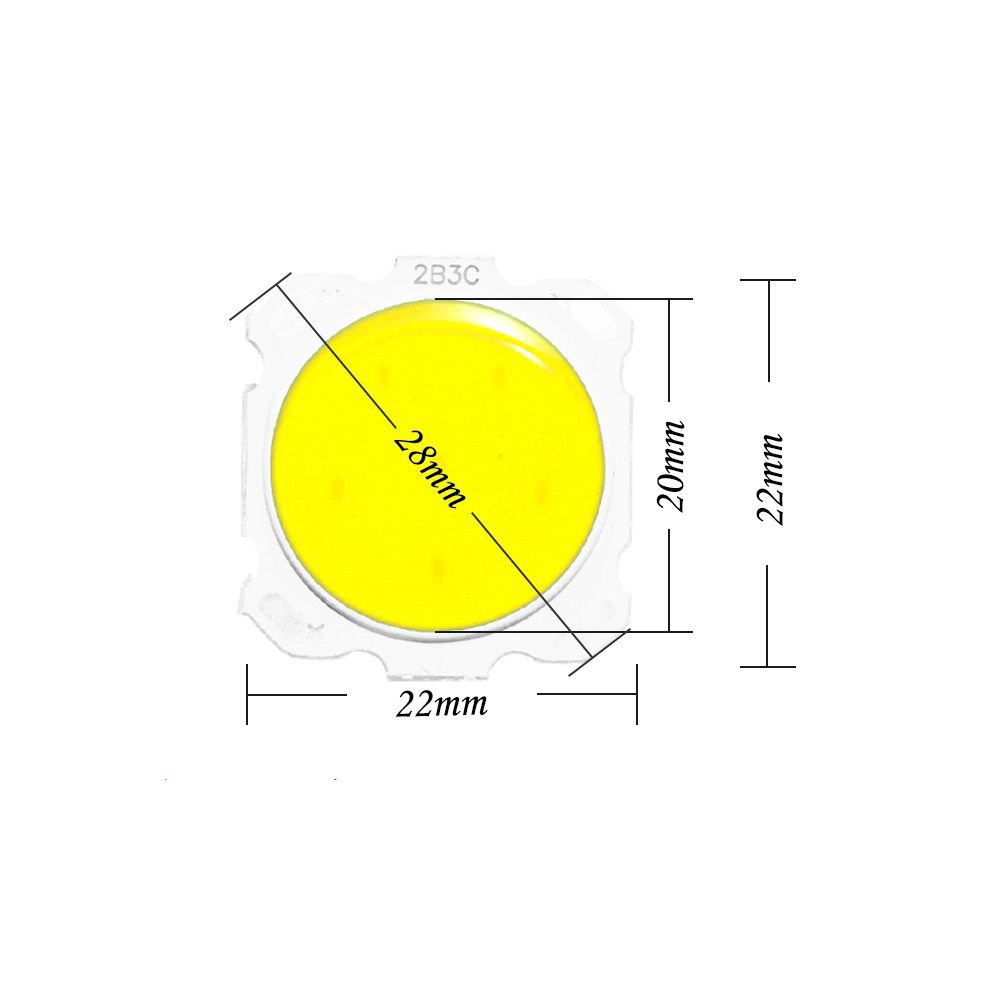 Led siêu sáng COB 2028 (3W 5W 7W)