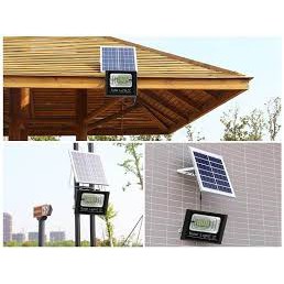 ⚡ĐNLMT NHÔM ĐÚC CAO CẤP⚡ Đèn Pha Led Năng Lượng Mặt Trời Nhôm Đúc Siêu Sáng 60w -100w-200w-400w- Bảo hành 1 năm