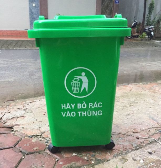Thùng rác công nghiệp 60 lít tại Thanh Hóa