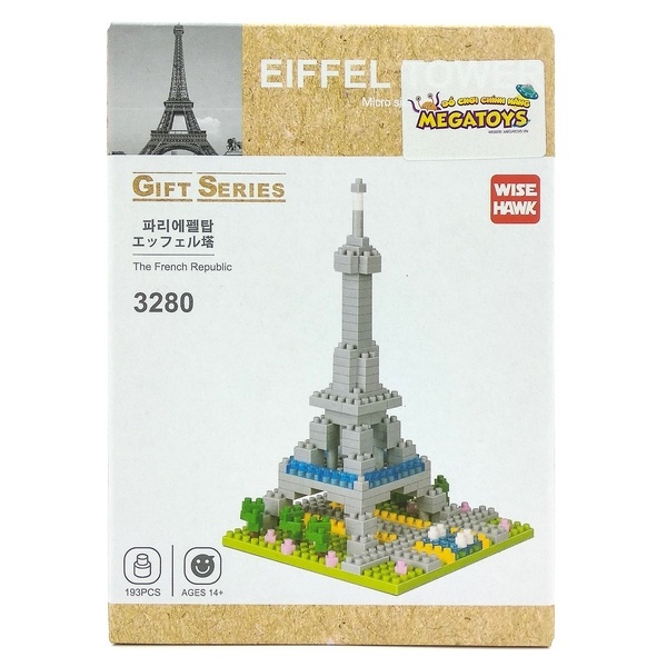 Đồ Chơi Ghép Hình Wise Hawk - Ghép Hình Tháp Eiffel