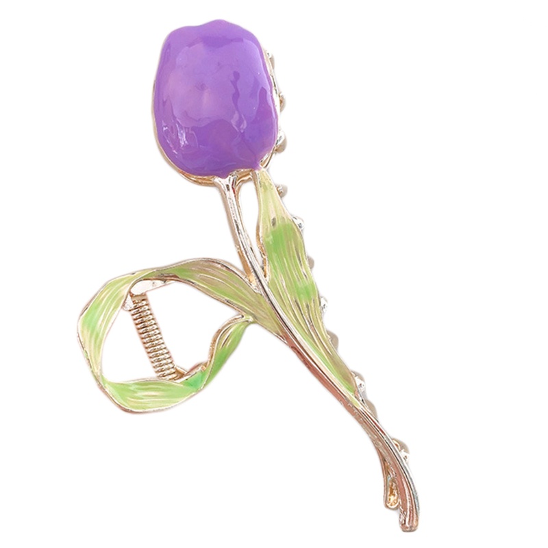 Kẹp Tóc Bằng Hợp Kim Thiết Kế Tinh Tế Thời Trang Mùa Hè Cho Nữ