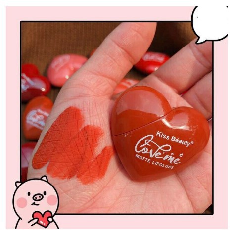 Son Kem Tint Kiss Beauty Trái Tim For Valentine | BigBuy360 - bigbuy360.vn