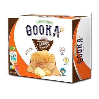 Bánh Ngũ Cốc Cracker GOOKA 320g – Thực phẩm dinh dưỡng Bibica