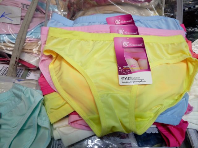 Quần chíp thun lạnh mini 14k dưới 50kg nhé