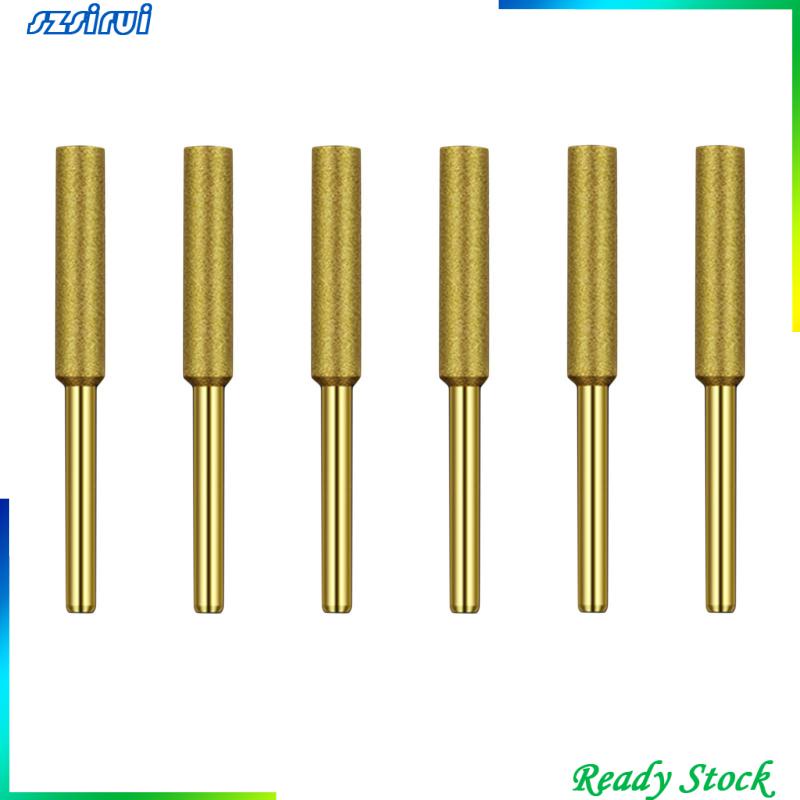 Bộ 6 Dụng Cụ Mài Lưỡi Cưa Xích Kim Cương Nhanh Chóng Và Chính Xác