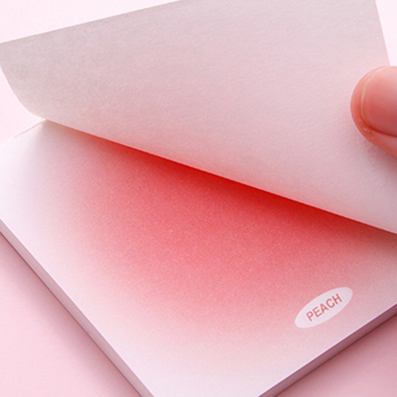 Giấy note ghi chú 50 trang màu hồng