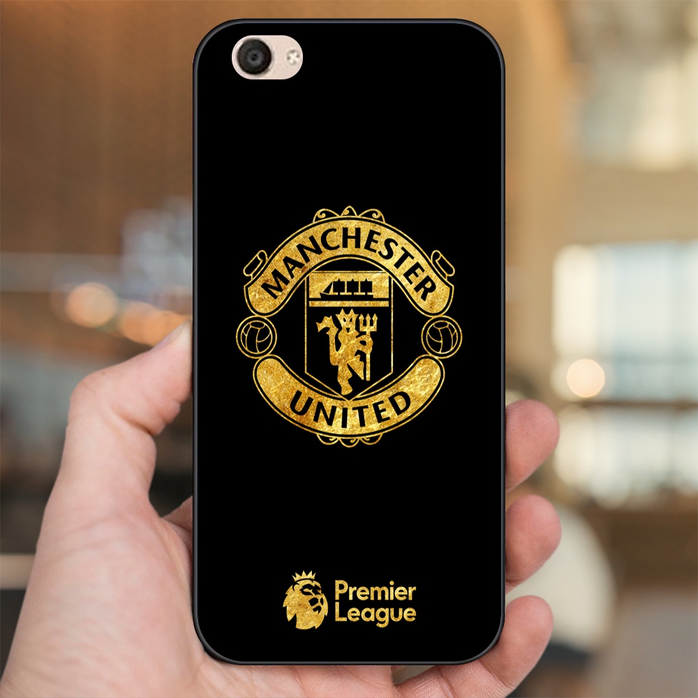 Ốp lưng Vivo V5, V5 Plus viền đen in hình MU Manchester United