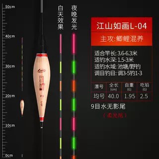 Phao cỏ câu đài có đèn cao cấp