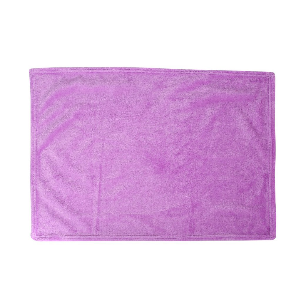 Chăn Vải Nỉ Màu Trơn Giữ Ấm 45x65cm