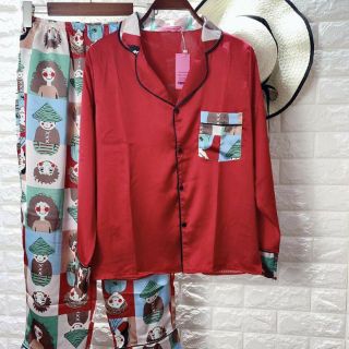 Bộ pijama satin cao cấp