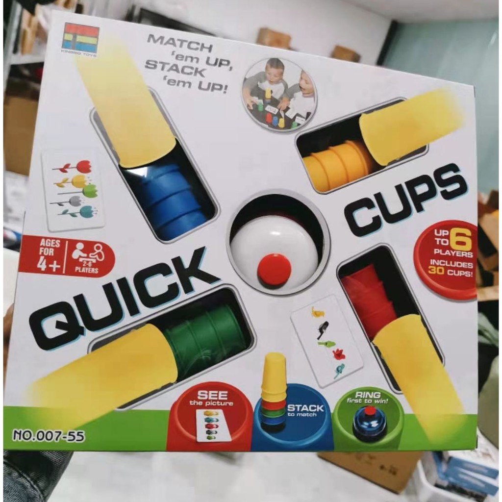 ❤Quick Cups Game Speed Cups Game Stack Game for Kids Funny Indoor board Game Parent-Child Interactive Puzzle