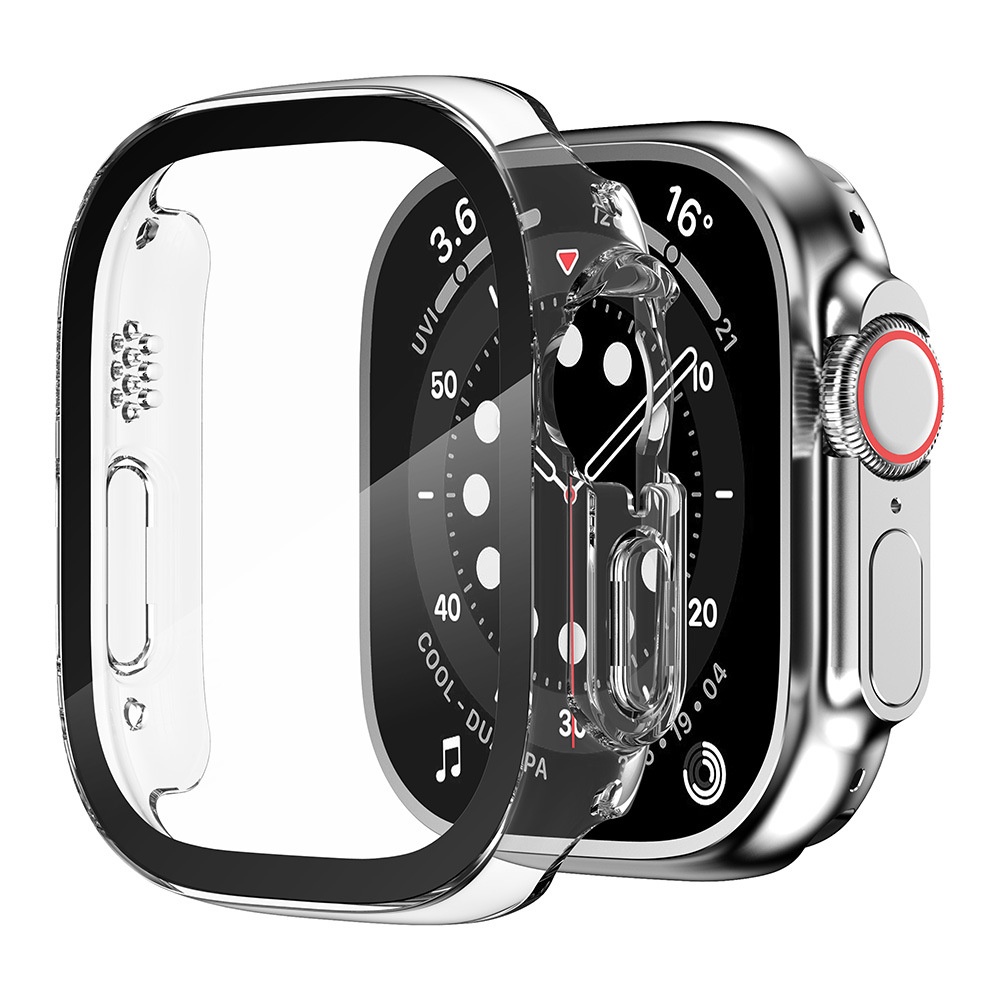 Ốp Bảo Vệ Mặt Đồng Hồ Thông Minh Apple Watch 8 Ultra Kèm Kính Cường Lực 49mm 49mm