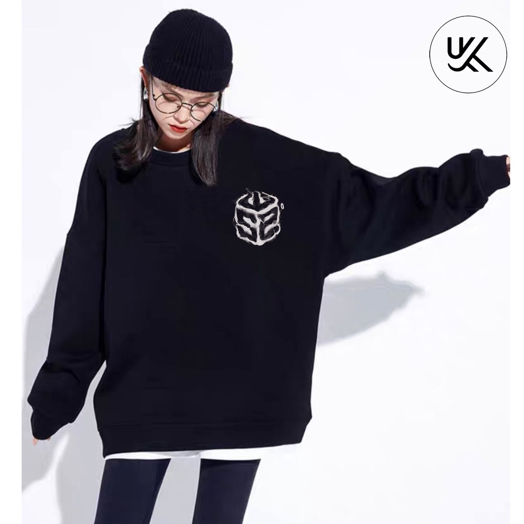 Áo Nỉ SWEATER SWE Form Rộng Oversize, Nỉ Bông cao cấp, Dài Tay Unisex Nam Nữ. KKimShop