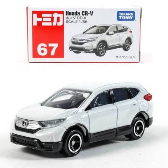 Tomica Mô Hình Xe Hơi Honda Crv White Cr-V 67 Takara Tomy