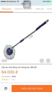 Cay lau nhà 360 độ