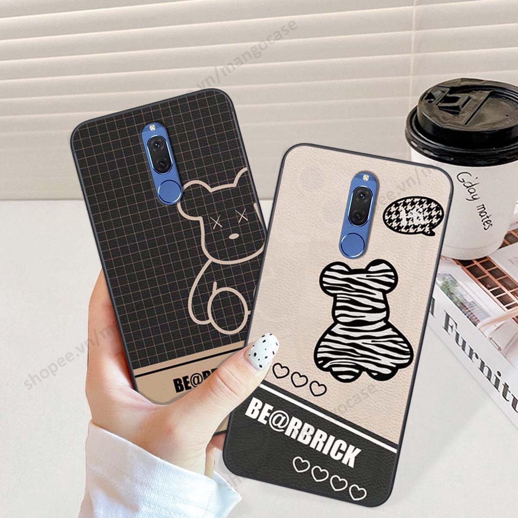 Ốp lưng Huawei Nova 2i in hình happy nice, bé gấu đáng yêu