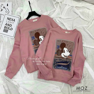 Áo nỉ bông hình chuột Mickey