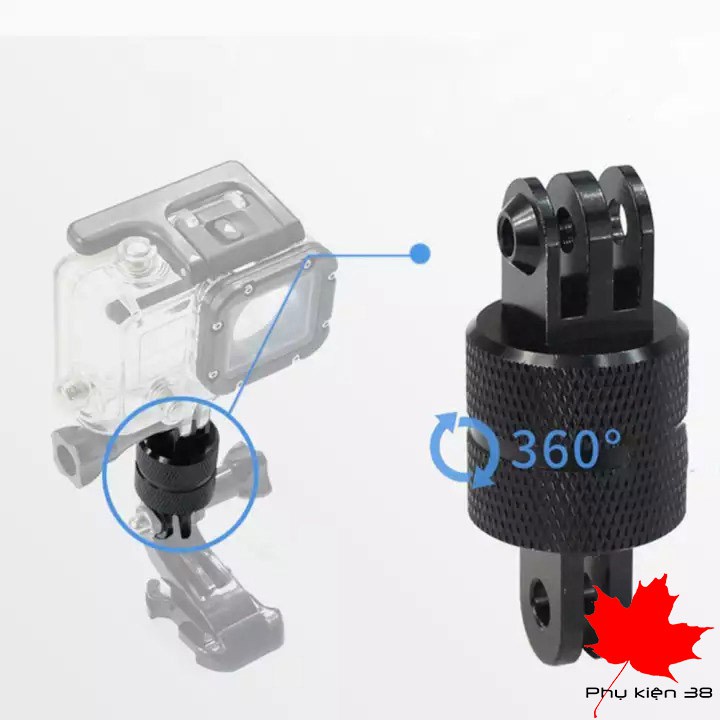 [kho sẵn sàng] Kẹp ghidong ghi đông, gắn xe đạp xe máy cho camera hành động gopro, sjcam, eken | BigBuy360 - bigbuy360.vn