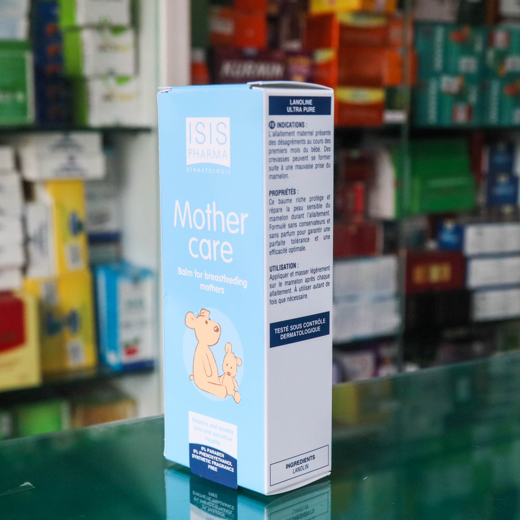 (PHÁP) Lanoderm Mothercare – Hỗ trợ giảm nứt núm vú, dưỡng ẩm cho da, làm mềm môi, bảo vệ da (tuýp 15ml)