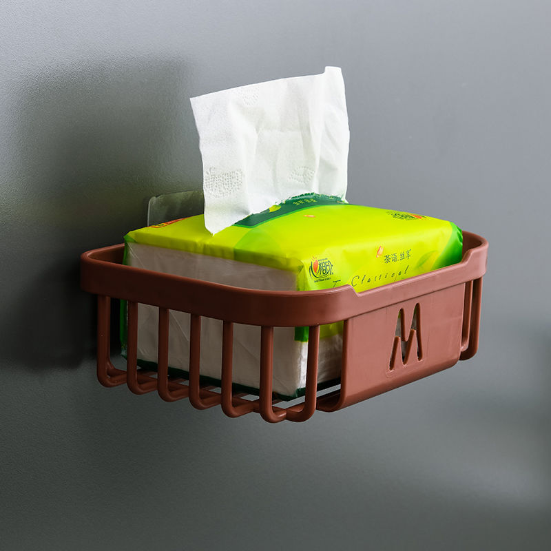 Hộp đựng giấy treo tường không cần khoan đa năng tiện lợi