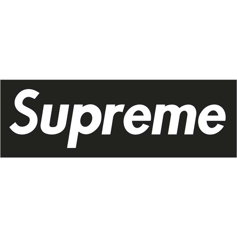 Hình dán STICKER SUPREME, THRASHER, STUSSY, dán laptop, dán xe